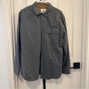 Light grey button up